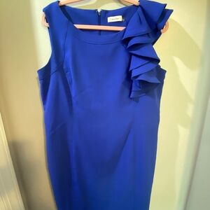 Calvin Klein blue dress size 14